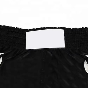 Shorts de Muay Thai en gros par sublimation avec bande élastique, logo personnalisé, lavables, pour sports de combat, arts martiaux, kick-boxing - Product Image 4