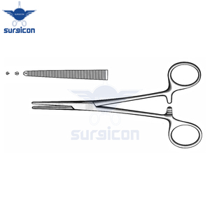 Pinza Arterial Crile Delicada de 14 cm / 5-1/2 Pulgadas con Dientes 1:2, Recta, Hemostática, Quirúrgica, de Acero Inoxidable Premium - Product Image 3
