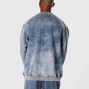 Sudadera con Efecto Ácido al Por Mayor, Sudadera de Manga Larga con Efecto Ácido, Sudadera con Efecto Ácido de Primera Calidad - Product Image 2