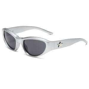Gafas de Sol Deportivas Cat Eye Y2K de Última Moda RTS, Lentes de PC con Protección UV400, Diseños Modernos para Hombre y Mujer, Venta al por Mayor Directa de Fábrica - Product Image 3