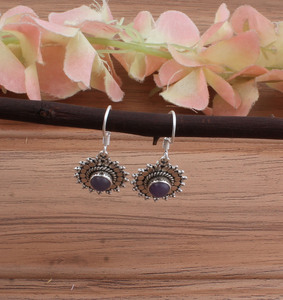 ต่างหูหยดน้ำเทอร์ควอยซ์ธรรมชาติ เงินแท้ 925 รูปทรงหยดน้ำ หรูหรา สำหรับงานปาร์ตี้ ผู้หญิง อัญมณ์ ขายส่ง - Product Image 5