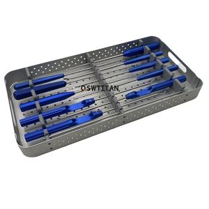 Instruments d'arthroscopie orthopédique, kit de réparation de la coiffe des rotateurs, crochet de suture pour ligaments de l'épaule, acier inoxydable, par Dentavex - Product Image 6