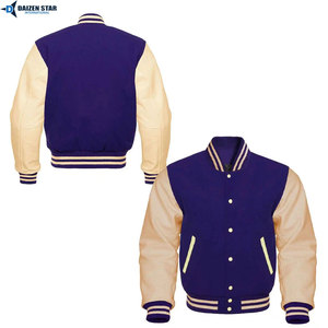 Chaqueta Universitaria Personalizada Estilo Streetwear con Botones al Frente, Fabricante OEM ODM - Product Image 3