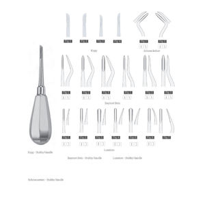 Nouveauté : Élévateurs dentaires manuels, élévateurs radiculaires pour des interventions dentaires efficaces par Dentavex - Product Image 6
