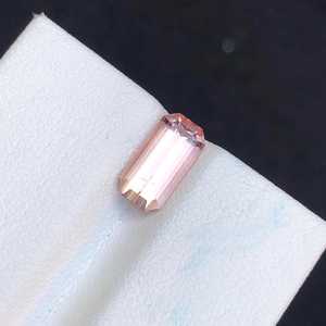 Tourmaline rose pêche taille octogonale, pierre précieuse naturelle d'origine afghane, pierre brute de haute qualité pour bijoux, vente en gros - Product Image 4