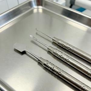 Elevadores Periósticos Dentales de Acero Inoxidable, Herramientas para Implantes Dentales, Instrumento Doble, Elevador Dental para Extracción de Raíces - Product Image 2