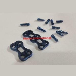 BISONS Wholesale Medical Grade Titanium <b>Bone</b> Screw and Plate Set Orthopedic Trauma Fixation Implant Kit - Product Image 3