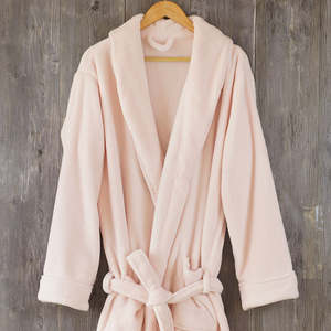 Peignoir de bain en polaire corail pour adultes, coloré, de luxe, doux, pour hôtel et spa, vente en gros - Nesta Sports - Product Image 4