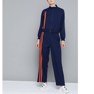 ชุดวอร์มผู้หญิง แฟชั่นทันสมัย ระบายอากาศได้ดี ผ้าฝ้ายเรียบ ชุดวอร์มผู้หญิง ดีไซน์ล่าสุดสำหรับผู้หญิง - Product Image 5