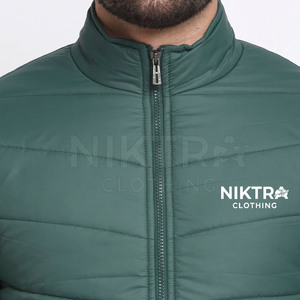 Professional Manufactured Slim Fit Men <b>Winter</b> Puffer Jacket Zipper OEM Service Breathable Eco-Friendly Outdoor Casual <b>Wear</b> - Product Image 3