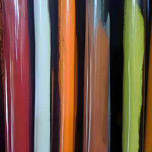 Cuir verni brossé de qualité professionnelle pour la fabrication de chaussures, portefeuilles, projets de bricolage en cuir, meubles, ceintures de luxe, matériau 2026, aspect ombré - Product Image 1