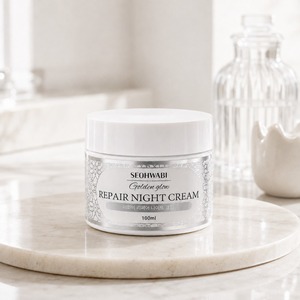 Crème de nuit Radiance fabriquée en Corée, crème nourrissante pour le soin du visage, soin des peaux ternes, crème anti-rides, crème coréenne haut de gamme - Product Image 3