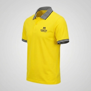 เสื้อโปโลผู้ชายแบบแห้งเร็วรุ่นใหม่ ผลิตจากผ้าฝ้าย เสื้อยืดโปโลสำหรับผู้ชาย สวมใส่สบาย เสื้อยืดโปโลสำหรับผู้ใหญ่ - Product Image 4