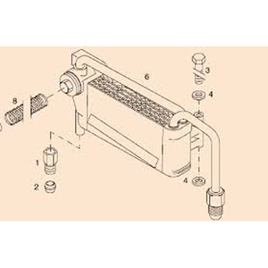 เหมาะสำหรับ Deutz 04157331 ท่อระบายน้ำมันเครื่องยนต์ F6L912 FL912 F4L912 912 913 รถขุด รถแทรกเตอร์ OEM - Product Image 1