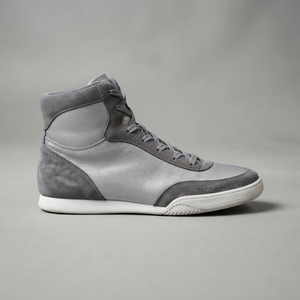 Chaussures de boxe pour hommes, légères, à tige haute, en cuir respirant, avec soutien de la cheville, semelle flexible, pour l'entraînement sportif et la pratique en salle de sport - Product Image 2
