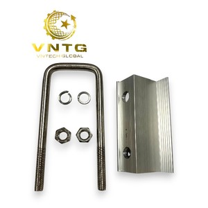 ระบบยึดแผงโซลาร์เซลล์ VNG OEM/ODM แบบยูโบลต์แคลมป์ สำหรับขายึดแผงโซลาร์เซลล์ ท่อเหลี่ยมขนาด 30x60 มม. - Product Image 6