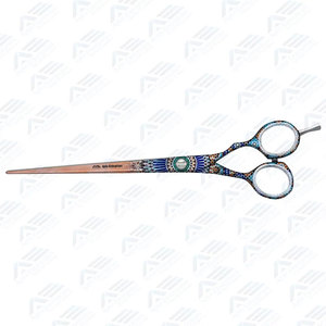 Tijeras Profesionales Curvas de Titanio Dorado para Adelgazar el Pelo de Mascotas, Tijeras para Peluquería Canina, Productos para el Cuidado de Mascotas - Product Image 2