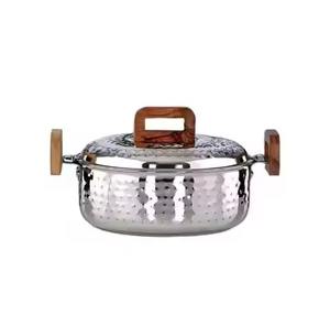 Olla de Metal Premium con Aislamiento Térmico, Recipiente para Servir Alimentos con Retención de Calor para la Cocina y la Mesa del Comedor - Product Image 1