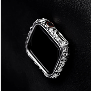 Caja de Reloj de Lujo con Incrustaciones de Diamantes Moissanite, Chapada en Oro Blanco, Estilo Hip Hop, Bisel Personalizado para Reloj de Hombre - Product Image 5