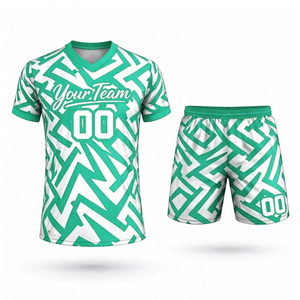 Conjunto Unisex Personalizado con Impresión por Sublimación, Material de Poliéster Transpirable de Secado Rápido, Estilo Personalizado - Product Image 4