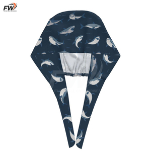 Chapeau de travail médical personnalisé pour femmes, en coton, motif dessin animé, pour infirmières, chirurgiens, couvre-cheveux longs, bonnets de bloc opératoire - Product Image 6