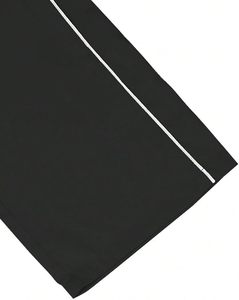Pantalon baggy pour homme Y2K avec passepoil contrastant, cordon de serrage, pantalon de survêtement tendance unisexe, pantalon cargo surdimensionné pour homme avec poches - Product Image 5