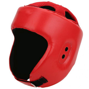 Casco de Kick Boxing de PU, Protector de Cabeza de Media Cara para Karate, Muay Thai, MMA, Sanda, Lucha Libre y Boxeo - Product Image 3