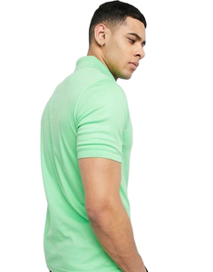 Camiseta Polo Blanca Transpirable de Algodón Puro para Hombre al por Mayor, Camisetas Polo con Diseño de Logotipo Personalizado, Camisetas Polo para Hombre, Servicio OEM - Product Image 4
