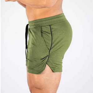 Shorts de sport décontractés personnalisés pour hommes, avec taille élastique et cordon de serrage, pour la course, la natation et la plage – Vente en gros - Product Image 2