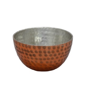 Hot Selling IHA Classic Iron Metal Nut Bowl 13x13x8cm Customized Finish Authentic <b>Table</b> Decoration Home Use Parties Stylish - Product Image 1