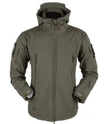 Veste imperméable de haute qualité personnalisée, softshell, chaude, coupe-vent pour l'hiver, veste d'extérieur - Product Image 4
