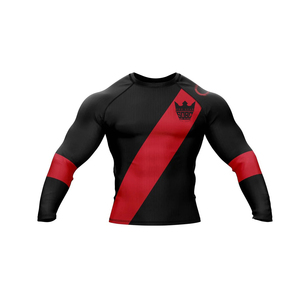 Rashguard de Compresión MMA Unisex - Diseño Personalizable, Elástico, de Secado Rápido, Transpirable y Duradero, Spandex/Poliéster, Rashguard BJJ - Product Image 3