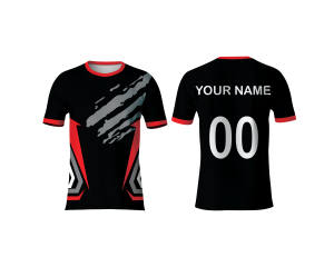 T-shirt personnalisé en sublimation, manches courtes, col rond, 100% polyester, uni, 180 grammes, tricoté, écologique, pour impression de logo - Product Image 1