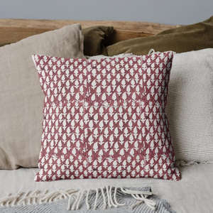 Funda de Almohada Decorativa Estilo Boho Chic, Estampada a Mano, Duradera, de Algodón Puro Indio, para Sofá - Product Image 4