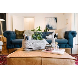 ตะกร้าหญ้าทะเลรูปปลาโลมา งานแฮนด์เมด ตะกร้าเก็บของ ขายส่ง เป็นมิตรกับสิ่งแวดล้อม ผลิตในเวียดนาม - Product Image 2