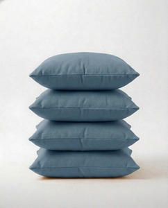 Elegant Solid Cotton Cushion Cover Premium Soft Decorative <b>Pillow</b> Cover For <b>Sofa</b> Living Room Modern Home Decor Fabric Cushion - Product Image 5