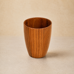 Wooden Beer Cup Minimalist Design Handcrafted Natural Wood Grain Unbreakable Tumbler for Cocktail Party - Product Image 2