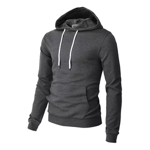 Mens Thermal Winter Hoodie <b>Thick</b> <b>Fleece</b> Lined Warm Casual Sports Embroidered 100% Cotton Custom Street OEM Supplier - Product Image 5