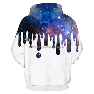 Sudadera Holgada Casual Unisex con Capucha, Estampado 3D Bordado, 100% Algodón, Tejido Cálido y Cómodo para Invierno, Ropa Urbana y Deportiva - Product Image 3