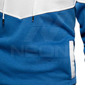 Nuevo diseño, sudaderas con capucha para hombre más vendidas, mezcla de algodón, MOQ bajo, sudaderas con capucha para hombre de invierno a precio de mayorista, hechas en Pakistán. - Product Image 5