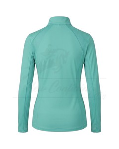 Camiseta de equitación para mujer, transpirable y elástica, fabricante OEM personalizado - Product Image 3