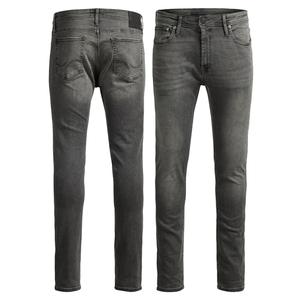 กางเกงยีนส์เดนิมพรีเมียมสไตล์วินเทจสำหรับผู้ชาย ขายส่ง ทรงตรง สตรีทแวร์ ขาดๆ แบบลำลอง แฟชั่น Y2K สำหรับฤดูร้อน สีพื้น - Product Image 1