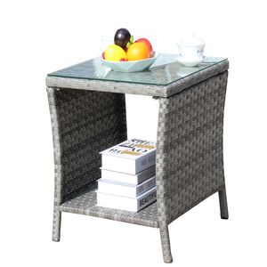 Tavolo da Caffè in Vetro Temperato Trasparente per Arredamento Esterno, Categoria Prodotti Tavoli - Product Image 6