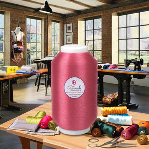 Fil à broder métallique 70D Flora Jari Or Argent pour tissage textile et machine à broder – Fil Zari métallique premium - Product Image 2