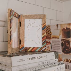 Eco-Friendly Handmade Epoxy Resin Wooden Photo <b>Frame</b> Natural Wood Picture <b>Frame</b> for Wall Hanging Tabletop Home Decoration - Product Image 2