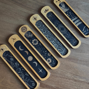 Natural Wood Incense Display Holder Handmade Fragrance <b>Stick</b> Burner for Meditation Corner and Interior Styling - Product Image 6