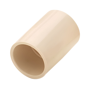 Raccord de couplage robuste en CPVC pour tuyaux d'eau chaude et froide, connecteur de plomberie durable et étanche pour usages domestiques et industriels - Product Image 1