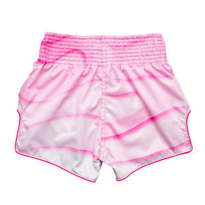 Shorts de MMA Sublimados en Rosa para Mujer, Secado Rápido, Poliéster, Corte Regular, Ropa de Artes Marciales para Adultos - Product Image 2