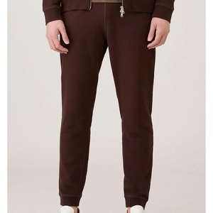 กางเกงผู้ชายแบบซักได้ กันน้ำ กันเหงื่อ ผ้าฝ้ายเรียบ กางเกงจ็อกกิ้ง กางเกงวอร์มผ้าฟลีซ บริการ OEM - Product Image 2