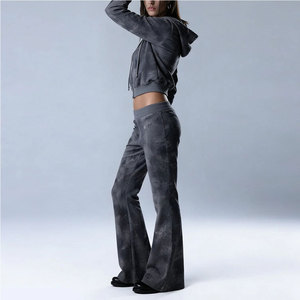 Survêtements évasés pour femmes au design moderne et confortable, parfaits pour le quotidien, les activités physiques et la mode décontractée - Product Image 5